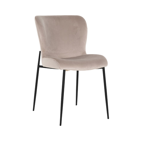Arby Taupe & Black Chair